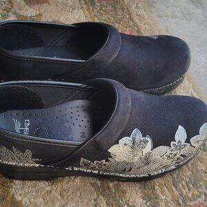 Dansko black clog